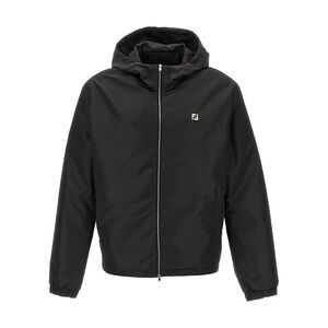 Fendi Black Polyester Shell Men's Jacket